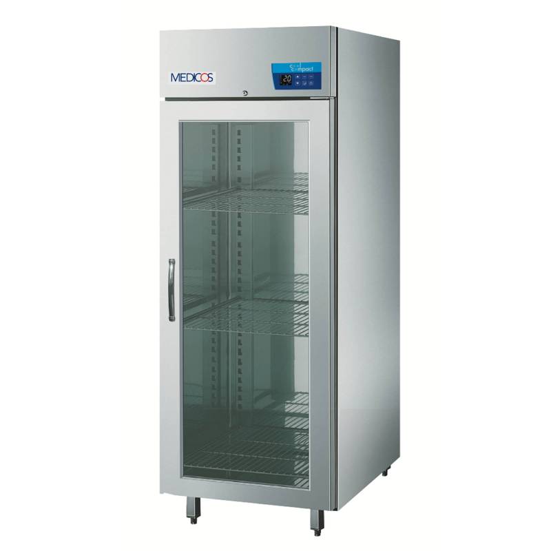 cool compact Medikamententiefkühlschrank Medicos 590 - Glastür